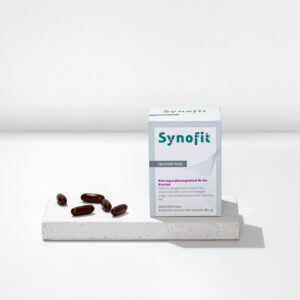 Synofit Calcium Plus Verpackung mit einzelnen Kapseln