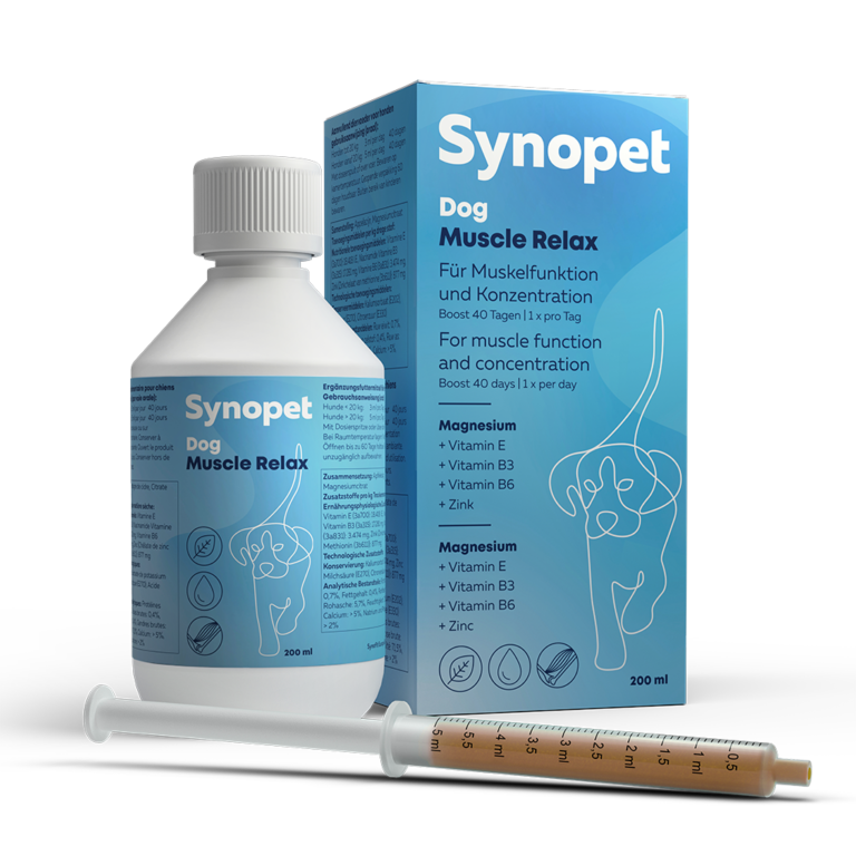 Synopet Dog Muscle Relax 200 ml Ergänzung für Hunde